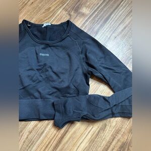 Gymshark Charcoal Long Sleeve Women's Tee
